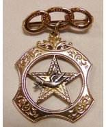 10K Gold Daughter Of Rebecca&#39;s Rebekah Fraternal Order Odd Fellows Brooc... - $205.14 CAD