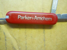 Victorinox Bijou SD Swiss Army knife - in  red - Parker Amchem - $6.80