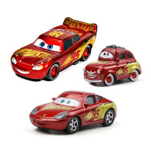 Car Story 3 Speed Edition Gold Word Mcqueen Racing Car Children&#39;s Toy Gold Word  - £8.79 GBP