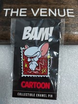 Brain (GLITTER VARIANT /99) Pinky &amp; the Brain Enamel Pin - Bam! Cartoon Box - £14.16 GBP