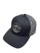 Columbia Unisex Mesh Snapback Cap Alpha Hat Standard Black XU1209-013 On... - $27.99