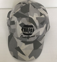 Napa know how outdoors gray camo hat  adjustable auto store  promotional... - $19.75