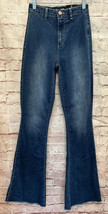 Fashion Nova Jeans Womens Denim Valentina High Rise Flare Leg Medium Was... - £23.12 GBP
