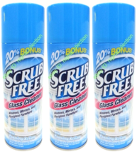 ( Lot 3 ) Scrub Free All Purpose Glass Cleaner w/ Foaming Action12 oz each - $29.69