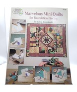 Vintage Quilt Patterns, Marvelous Mini Quilts for Foundation Piecing by ... - £9.16 GBP