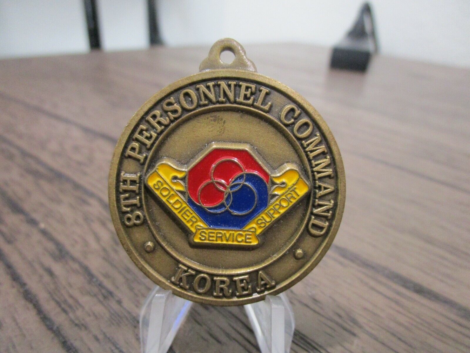 8th Personnel Command Korea Reenlist 8th PERSCOM Challenge Coin #3852 - $7.91