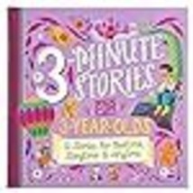 3-Minute Stories for 3-Year-Olds Read-Aloud Treasury, Ages 3-6 - £10.38 GBP