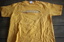 Aged DAVE MATHEWS BAND Yellow T Shirt M - $11.13