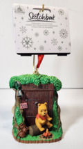 Disney Sketchbook Ornament Winnie the Pooh Home Tree Mr Sanders Door 2024 - $24.30