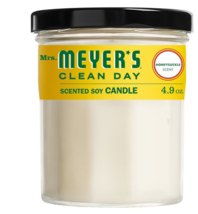 Mrs. Meyer&#39;s Clean Day Scented Soy Candle, Honeysuckle 4.9oz - £10.38 GBP