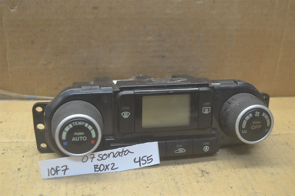 06-08 Hyundai Sonata Temperature AC Climate Control 455-10f7 bx2 - $9.79