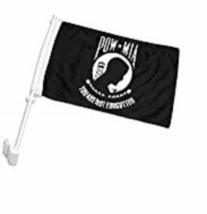 K&#39;s Novelties (2 Pack) POW MIA Powmia 2ply Car Window Vehicle 12x18 12&quot;x18&quot; Flag - £10.32 GBP