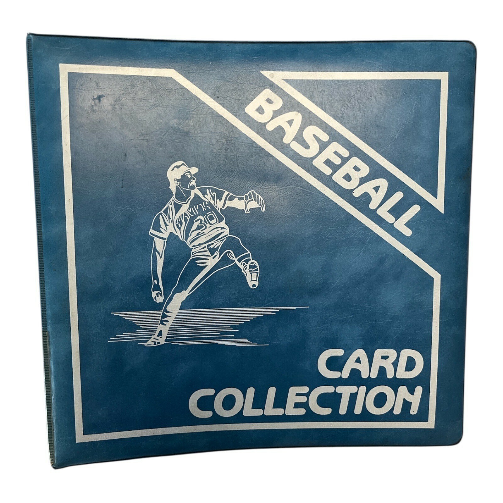 Vintage Baseball Card Collection Binder With 1991 Stadium Club Cards &amp; P... - $36.00