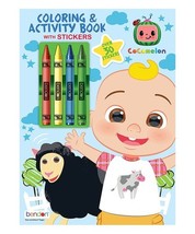 CoComelon 48 Page Coloring Book with 4 Crayons - €9,41 EUR