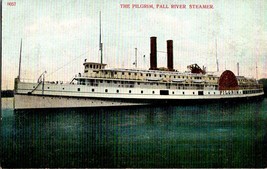 Antique Postcard The Pilgrim Fall River Steamer Ship Boat A C Bosselman ... - £7.98 GBP