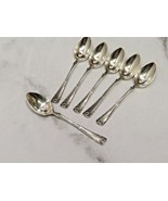 Set of 6 Reed &amp; Barton Silverplate 1890 CLARENDON Demitasse Spoons 3 7/8&quot; - $47.52