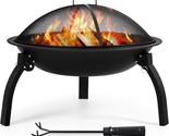 The Product, Amagabeli Garden And Home Fire Pit Outdoor Wood Burning Por... - $64.96