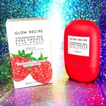 GLOW RECIPE Strawberry BHA Pore-Smooth Blur Drops 30ml/1oz Brand New In Box - £27.68 GBP