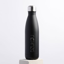 Stainless Steel Thermos Bottle | Black | 500 ml | Leakproof lid - £19.14 GBP
