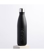 Stainless Steel Thermos Bottle | Black | 500 ml | Leakproof lid - £18.02 GBP