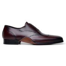 Belvedere Men's Shoes Otto Italian Calf Leather opanka Ant. Burgundy image 2