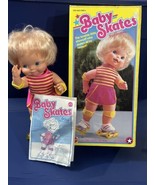 Vintage Doll Baby Skates 1982 Original Box 15&quot; T Mattel Instructions - £31.15 GBP