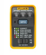 Fluke ST120+ GFCI Socket Tester with Audible Beeper Electrical Outlet Te... - €13,88 EUR