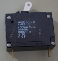 Potter &amp; Brumfield W67X2Q1-2-2 Circuit Breaker , 2 Amp, 277 VAC, New OS - $9.87