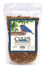 COLE&#39;S THE BETTER WILD BIRD FEED DMLG Dried Mealworms Bird Food, 9.15-Ounce - $26.23