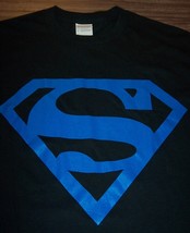 Superman Dc Comics Blue Symbol T-Shirt Small New - £15.82 GBP
