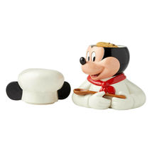 Disney Mickey Mouse Cookie Jar 11" High White Chef Design Ceramic Licensed  image 4