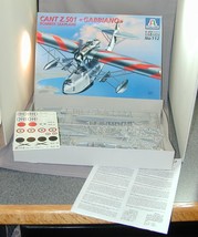Italeri Cant Z. 501 Gabbioano Bomber Seaplane Model Kit 1:72 - £27.87 GBP