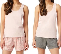 Lucky Brand ~ English Rose ~ Extra-Large (Xl) ~ 3 Piece Pajama Tank &amp; Shorts Set - £18.38 GBP