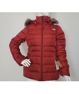 THE NORTH FACE WOMEN GOTHAM GOOSE DOWN PUFFER JACKET II Red size Small - $244.65 CAD