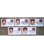 ELVIS PRESLEY Set Of Five FLEETWAY First Day Covers JANUARY 8, 1993 Memp... - $18.49 CAD