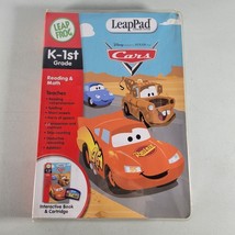 LeapPad Pixar Cars Kindergarten &amp; 1st Grade Interactive Learning System Disney - £9.22 GBP