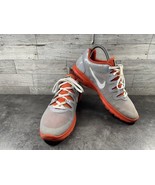 Nike Air Max Fusion Sneakers Women 7M Running Shoes Gray Orange 578353-010 - $507.02 MXN