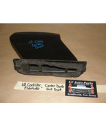 OEM 68 Cadillac Eldorado CENTER DASH A/C HEATER VENT DUCT - $67.82 CAD