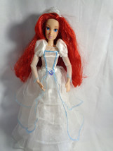 Disney Princess Ariel Little Mermaid Articulated Doll w/ Wedding Dress /... - $22.51