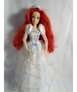 Disney Princess Ariel Little Mermaid Articulated Doll w/ Wedding Dress /... - £17.71 GBP