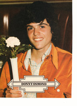 Donny Osmond Mackenzie Phillips teen magazine pinup clipping hand on her... - £2.75 GBP