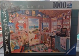 Ravensburger The Beach Hut 1000 Pc Jigsaw Puzzle #7 My Haven 2020 Steve Reed - $23.04