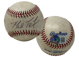 Mark Teixeira Autographed Official New York Yankees Baseball Beckett - £92.80 GBP