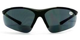 Bifocal Sunglasses Women &amp; Men Semi Rimless Sports Wrap Sun Readers Glasses - £8.58 GBP