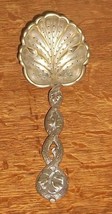 Old Silver Tea Strainer Poland Warsaw Bracia Buch 933 Double Eagle Hallmark 1890 - £250.97 GBP