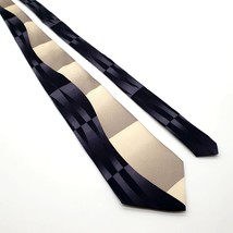Arrow Mens Necktie Accessory Office Work Casual Dad Gift Black Gray - £11.93 GBP
