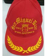 San Miguel Beer logo on a Red Ball cap - $465.99 MXN