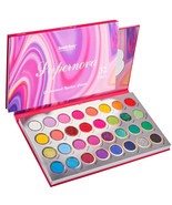 Romantic Beauty Supernova 32 Color Vivid Bright Matte Shimmer Eyeshadow ... - $24.38 CAD