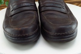 Nunn Bush Shoes Sz 7 M Brown Penny Loafers Leather Men - £30.82 GBP
