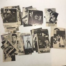 Elvis Presley Vintage Clippings Lot Of 100 Small Images E10 - £11.44 GBP